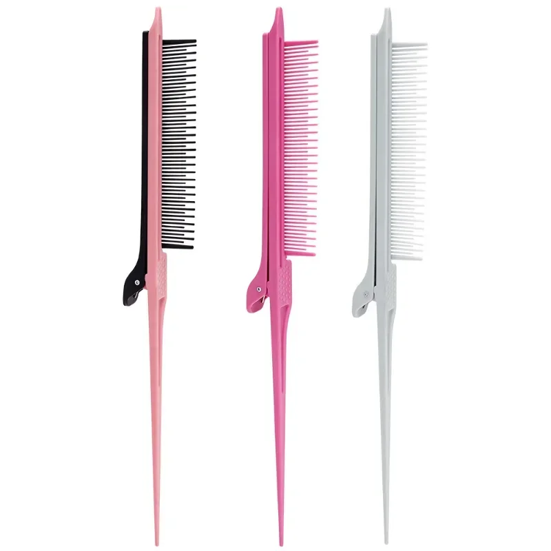 Hair Cutting Comb Tip-tail High-gloss High-gloss Plastic Hair Salon Makeup Brush Stereotypes Tool Weaving