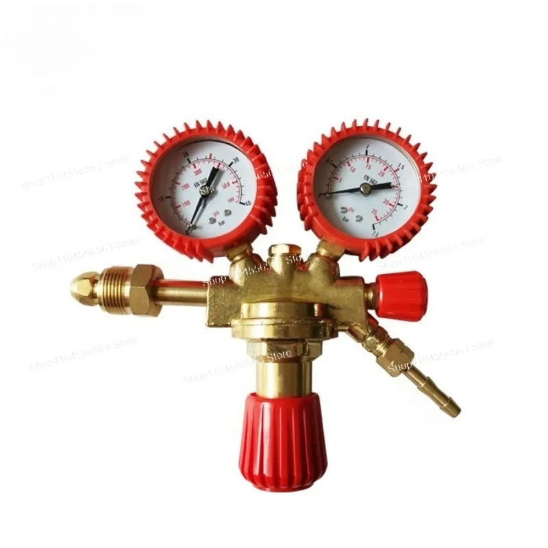 Italian-Style Acetylene & Propane Regulator – Precision Pressure Reducer for Industrial Welding & Cutting