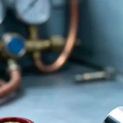 AC Port Protector 2.3*1.8CM Refrigerant Locking Cap CNC Machined Solid Brass Tool-Free Installation Anti-Tamper Design