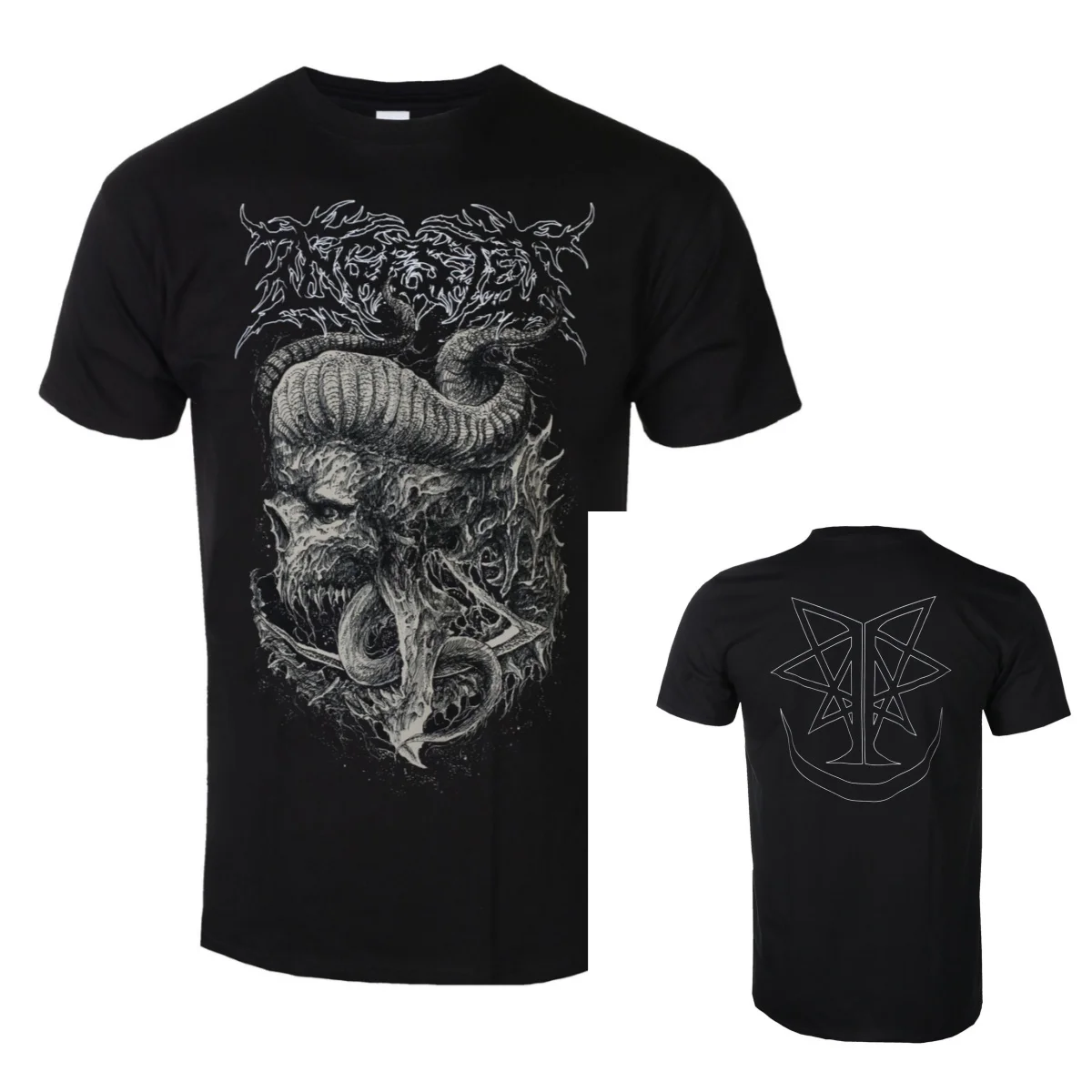 2026 Ingested Graphic Cotton T-shirt Unisex Summer Short Sleeve Fashion Brand Tee Luxury Casual Vintage Tees