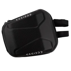 Scooter Bag Front Hanging Bag Electric Scooter Waterproof Binding Design Black Riding Supplies Built-in Mesh Bag 1pc