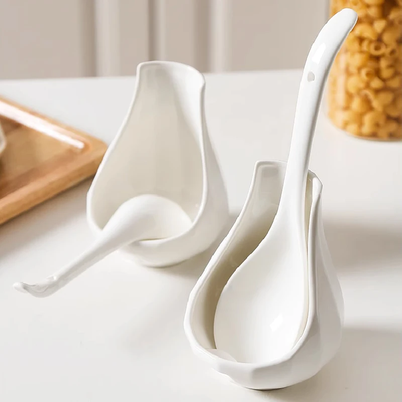 

Nordic Luxury Ceramic Spoon Chopsticks Rack Household Tableware Rack Ceramic Spoon Colander Kitchen Utensils Rack Kitchen Tools