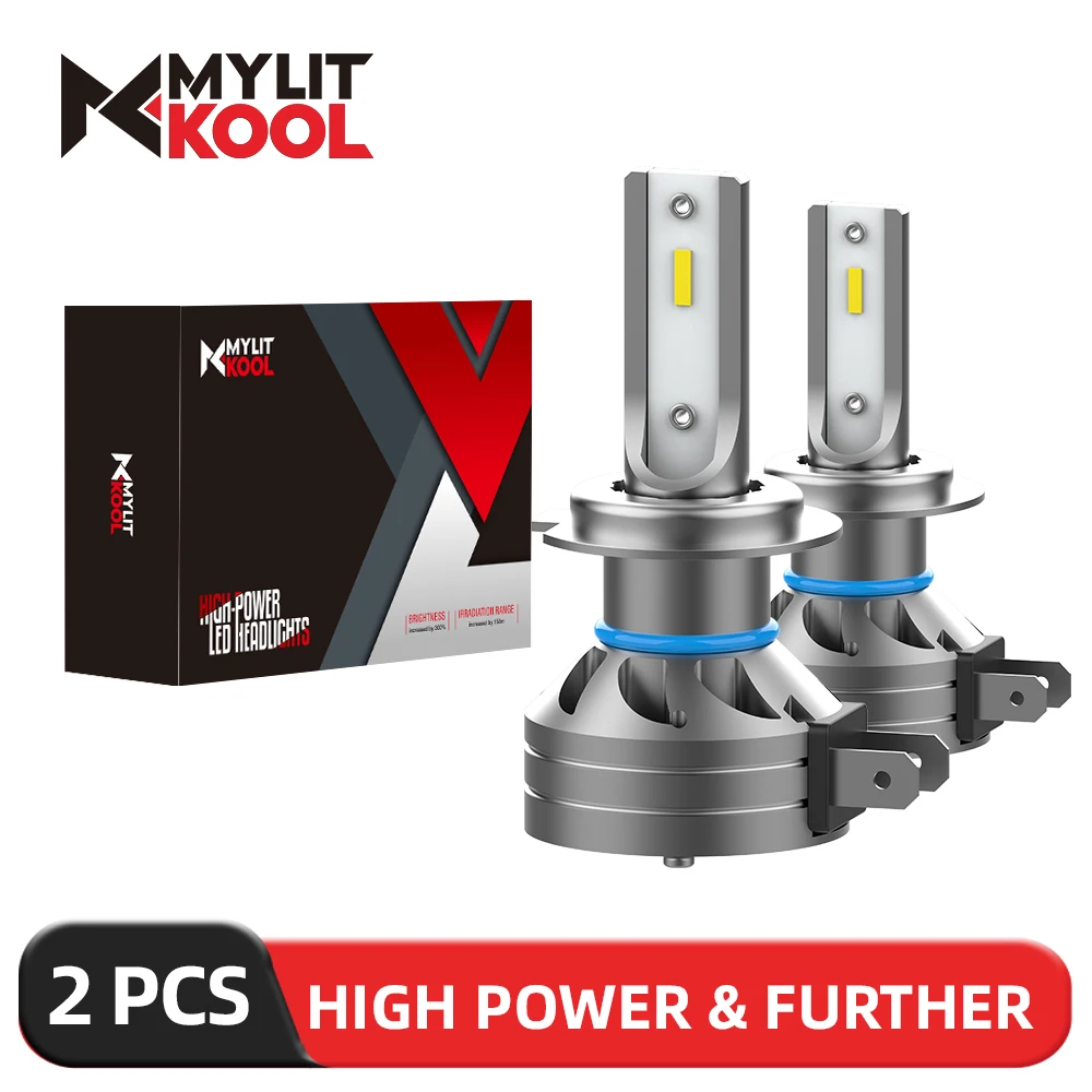 

H11 LED Headlight Bulbs CANBUS 5000000LM 1000W High Power Car Light 9006 HB4 Wireless Auto Headlamp for Dacia Renault Peugeot VW