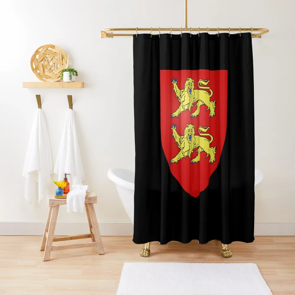 

Armoiries de Haute e Basse normandie coat of arms Shower Curtain Bathroom And Shower Bathroom Deco For The Bathroom Curtain