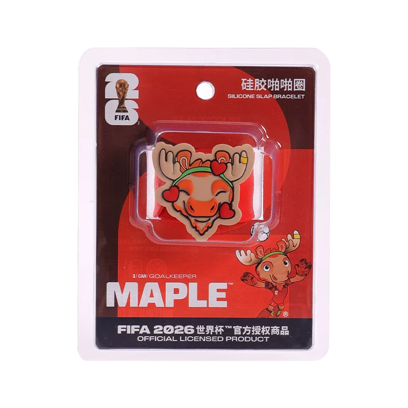 FIFA 2026 World Cup Mascot Silicone Slap Bracelets Fashion