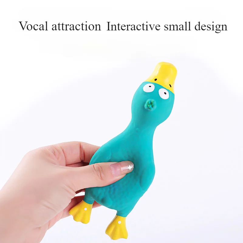 Latex Chicken Filling Cotton Hand Feel Screaming Sound Toy Dog Cat Interactive Pet Supplies