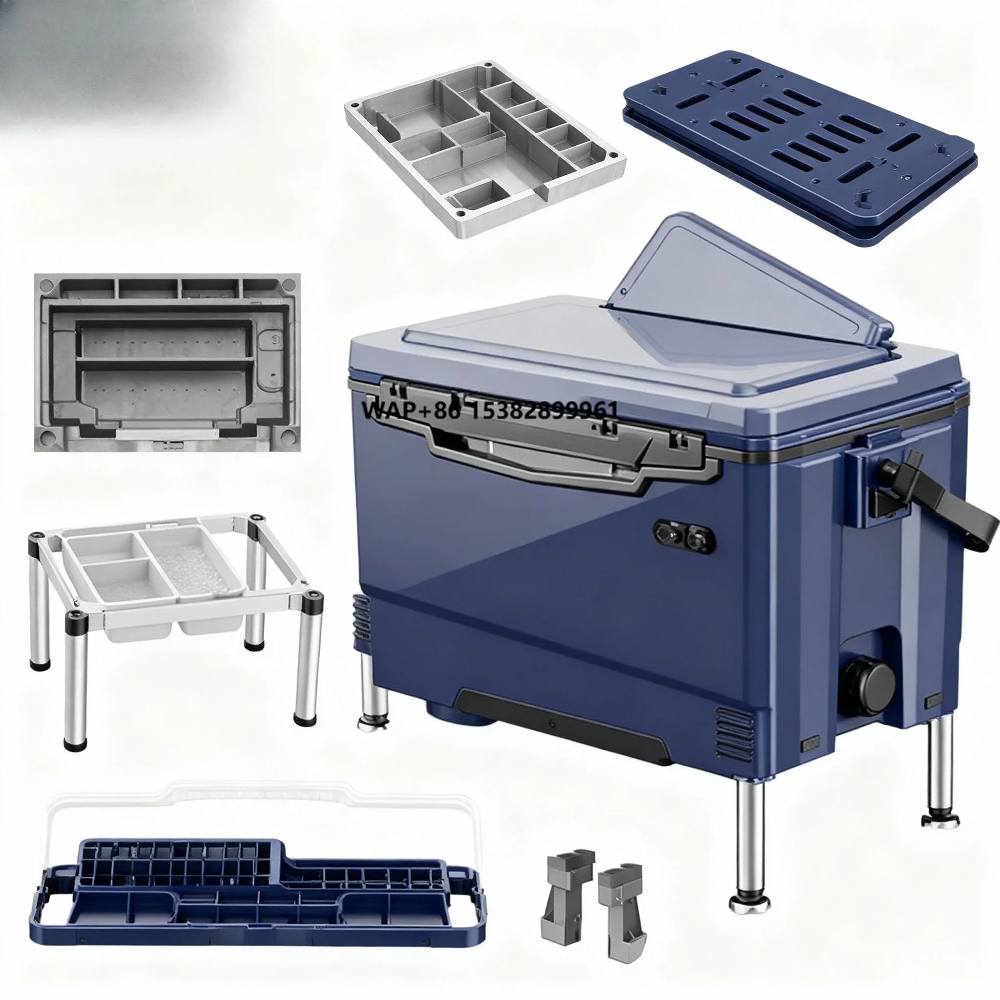 

OEM Rotemoulding Die Casting Cooling Box Mould Fishing Supplier Mould Plastic Fishing Toolbox
