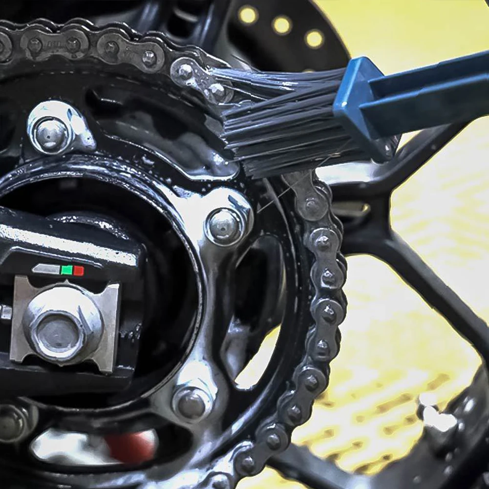 Motorcycle Cleaning Brush Bike Chain Cleaning Brush Bike Chain Scrubbing Brush for Road Mountain Bike for Motorcycle