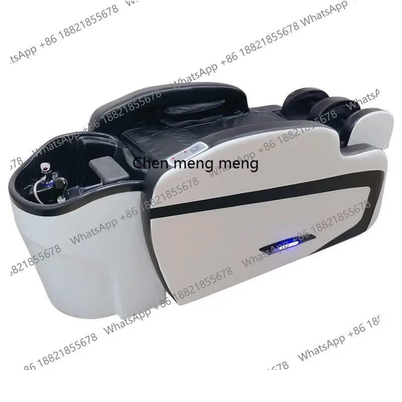 

High-end automatic intelligent electric massage shampoo bed with water heater fumigation barber shop hair salon special