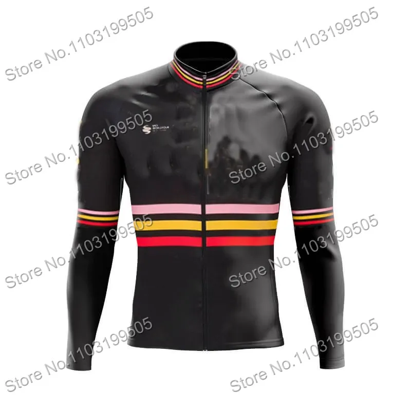 Trilogy Team TDF World Champion 2024 Cycling Jersey Men Mountain Bike Wear Cycling Clothing Bicycle Cycling Shirts MTB Ciclismo