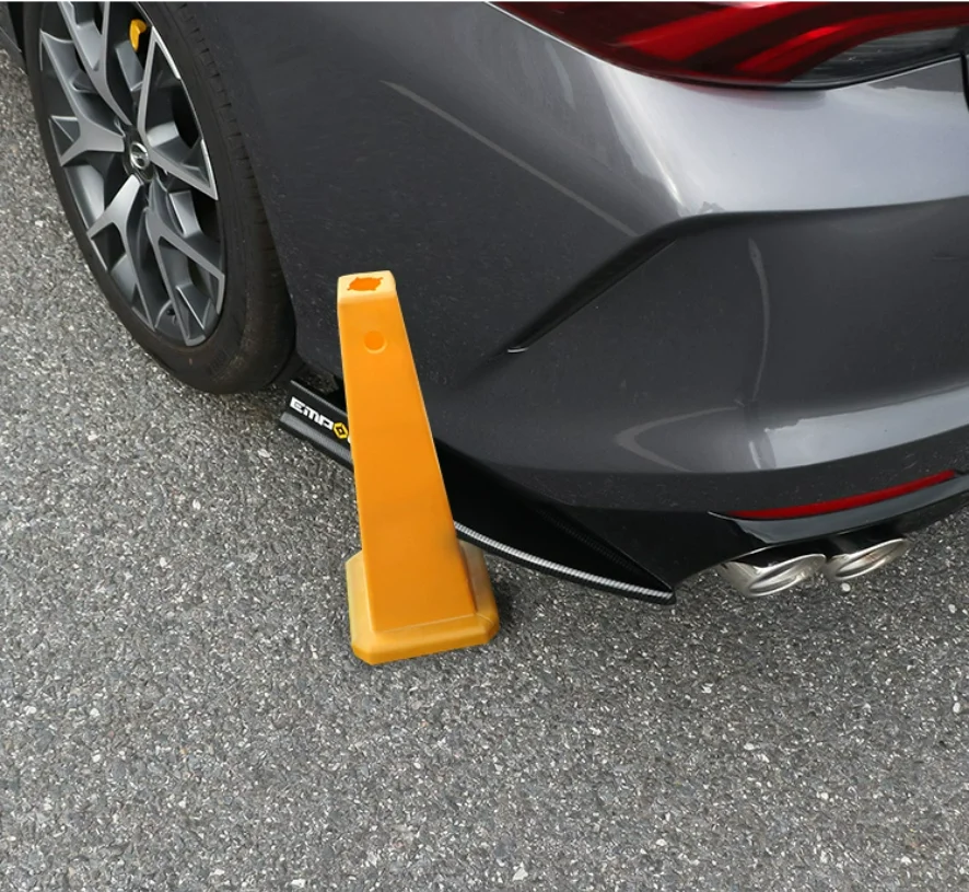 For Trumpchi GAC Empow 2022 2023 Exterior Accessories Lower Protection Angle Of Rear Car Corner Protector 2PCS