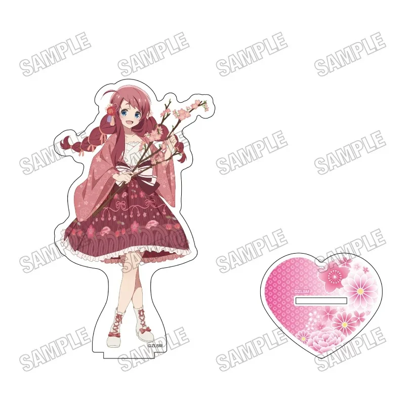 ZOMBIE LAND SAGA Anime Acrylic Figure Stand Clear HD Printing Model Plate Desk Display Decoration For Anime Lovers Keychain