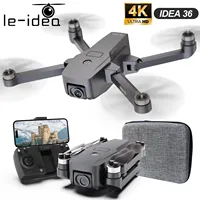 Idea36 Gps Rc Drone Met 4K Camera 5Ghz Wifi Fpv Optische Flow Positionering Quadcopter Borstelloze Motor Remoted