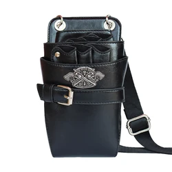 Cintura per attrezzi da parrucchiere in PVC custodia protettiva multifunzionale per forbici portatile per parrucchieri