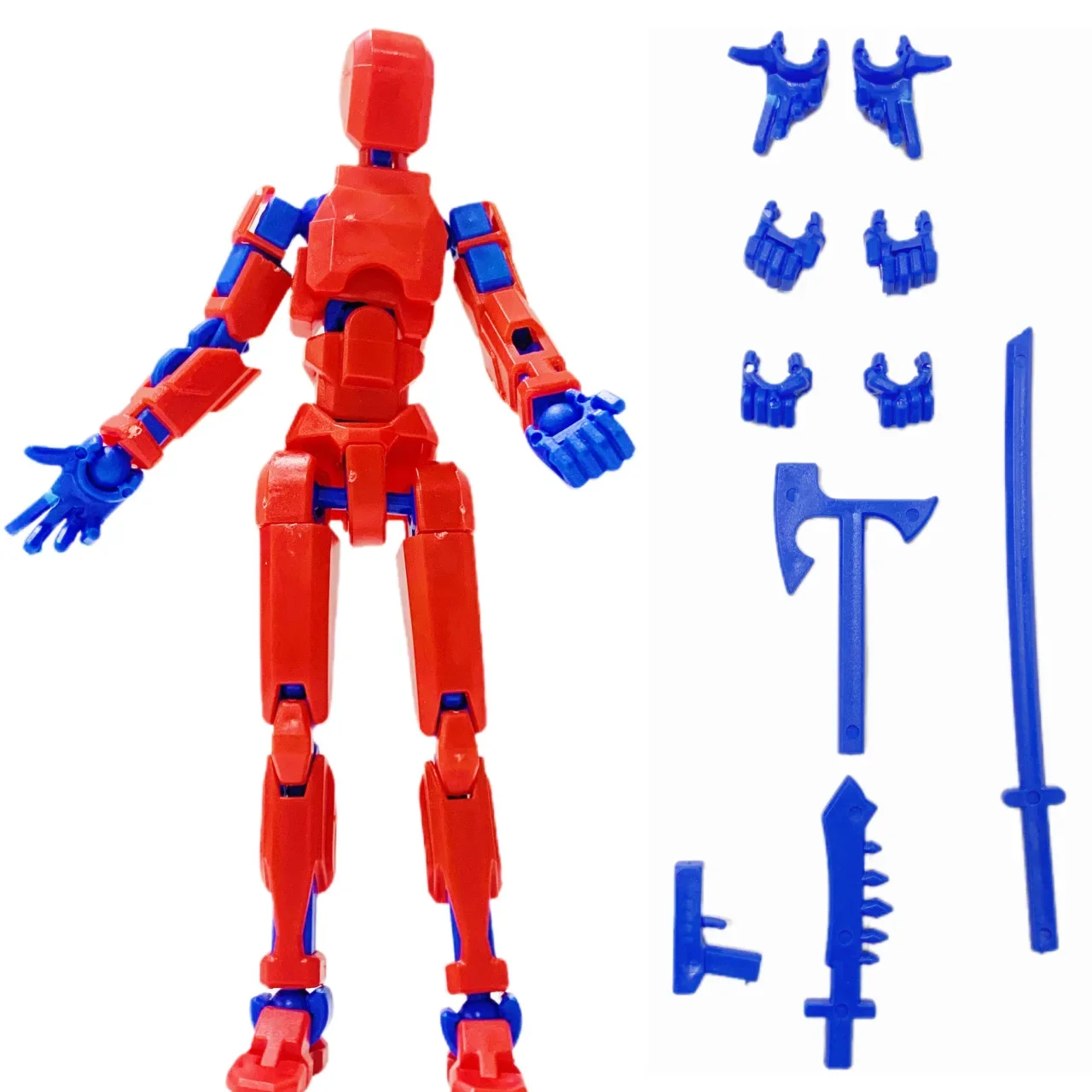 Titan 13 figuras de ação t13 figura 3d impressa multi-articulada móvel sorte 13 figura de ação nova 13 figura de ação manequim