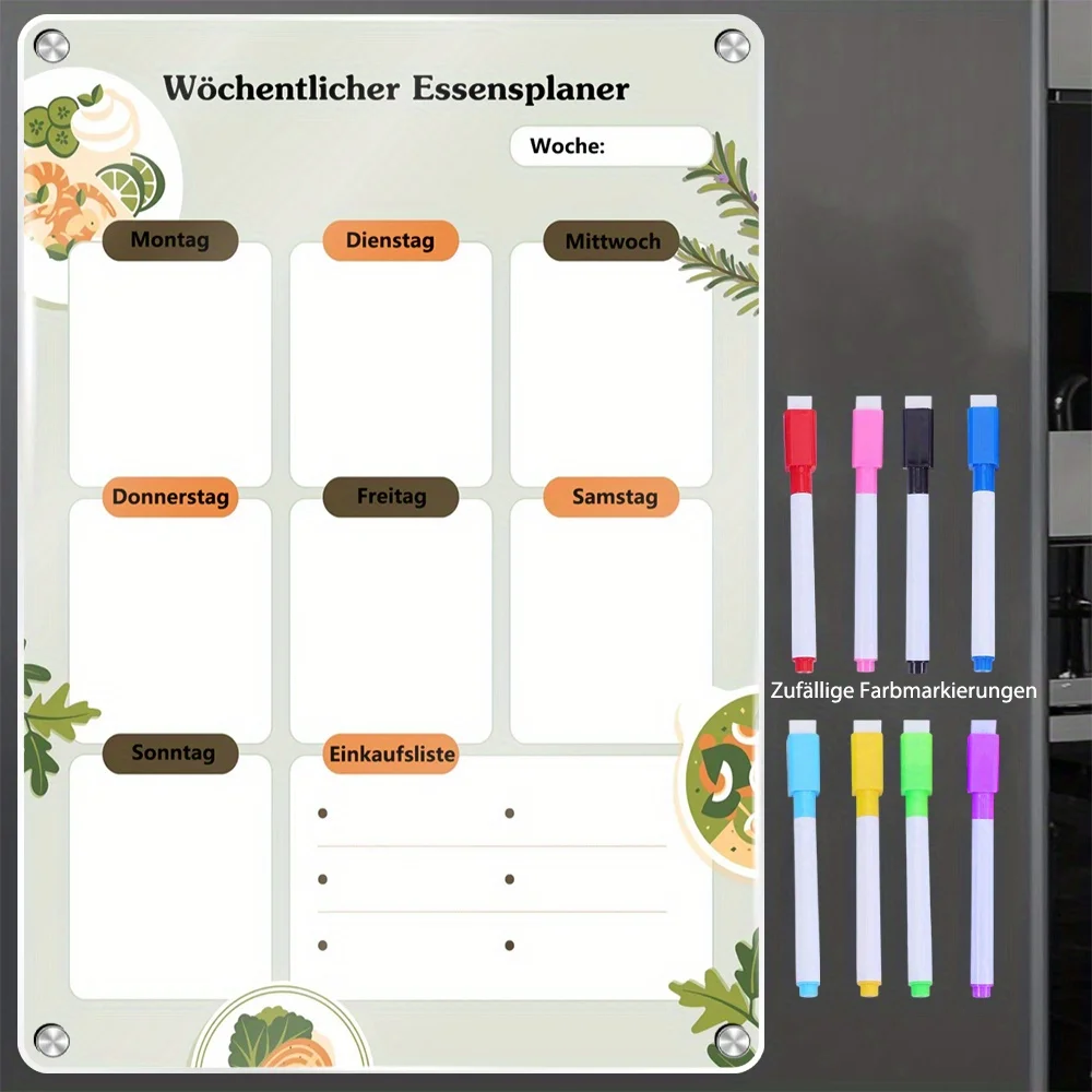 quadro-magnetico-planejador-de-refeicoes-semanal-1654x-1181-polegadas-planejador-de-geladeira-menu-de-cozinha-8-marcadores-perfeito-para-planejamento-diario-de-alimentos