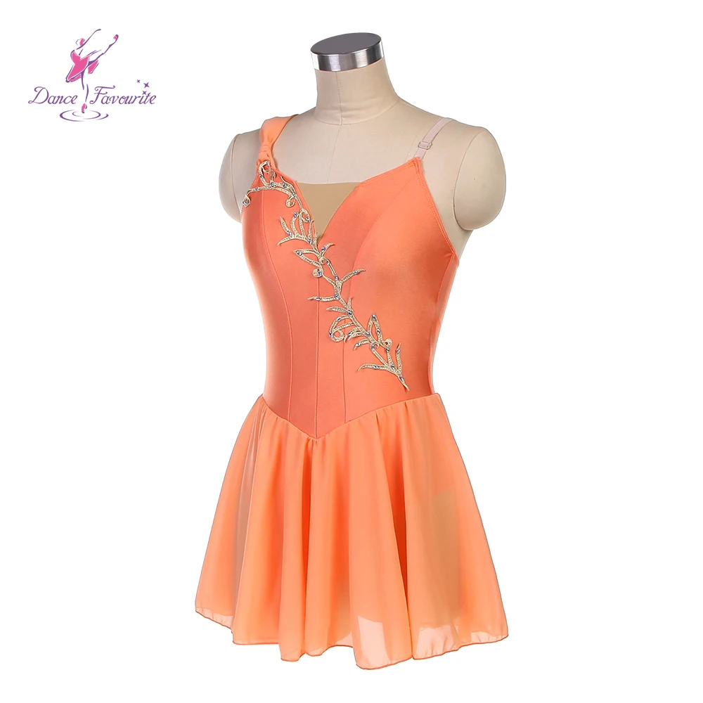 Orange Ballet Costume for Adults and Children, Stage Performance, Cupid Ballet Dress, High Quality Dancewear, 24053