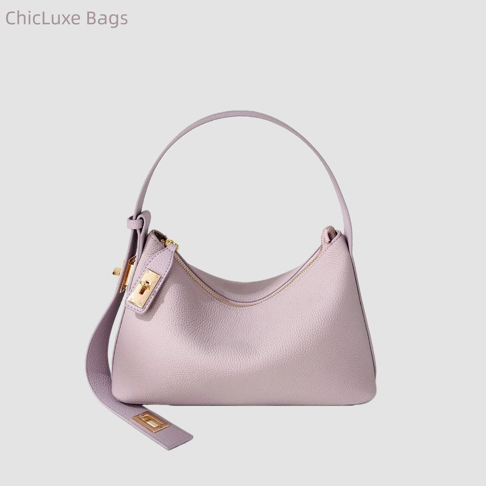 

New TOGO Cowhide Women Handbag Luxury Underarm Shoulder Bag Minimalist Small Tote Chic Genuine Leather Daily Fashion Purse