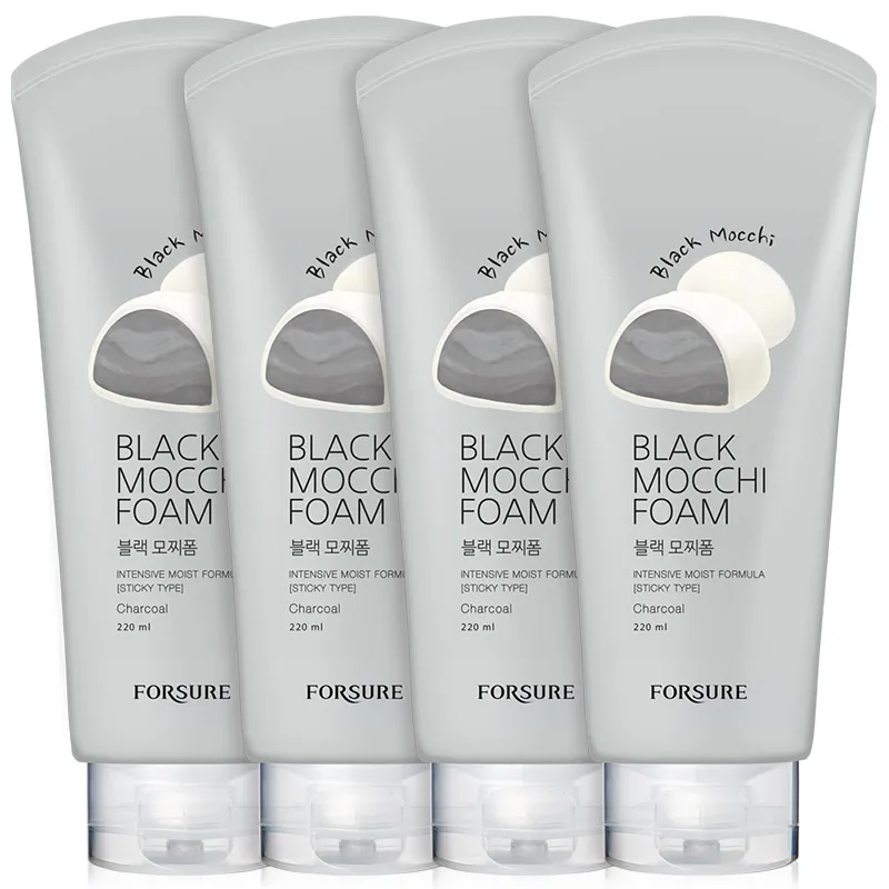 4 Poseure Mochi Foam Schaumreinigung 220 ml/Schwarz/Weiß