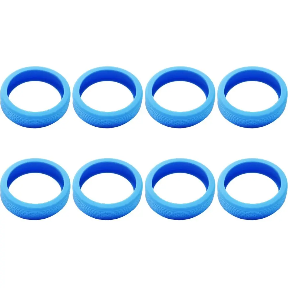8 Teile/satz Silikon Koffer Räder Schutz Abdeckung mit Silent Sound Reduzieren Lärm Trolley Box Gepäck Caster Schuhe Casters Abdeckung