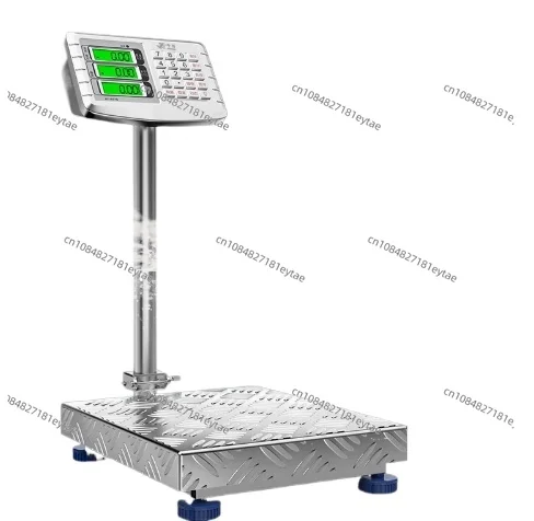 Stainless steel waterproof folding table scale 150kg commercial electronic scale 100kg