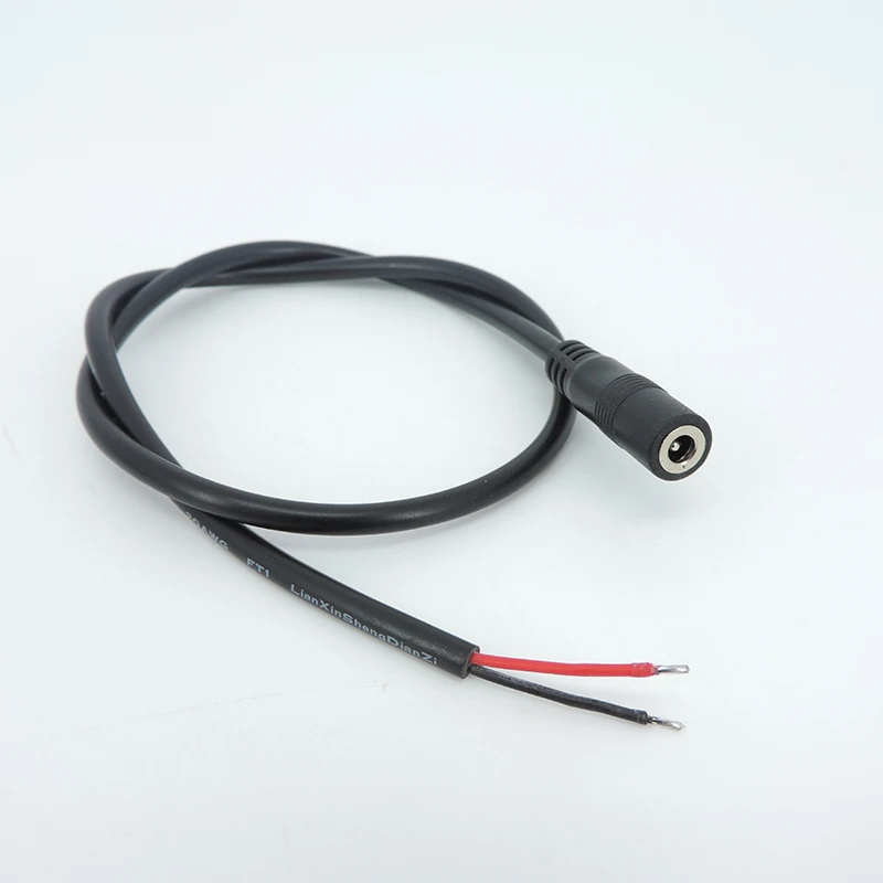 DC kabel konektor Pria Wanita, 0.5m 4.0x1.7mm DC steker daya DC kawat ekstensi adaptor Jack