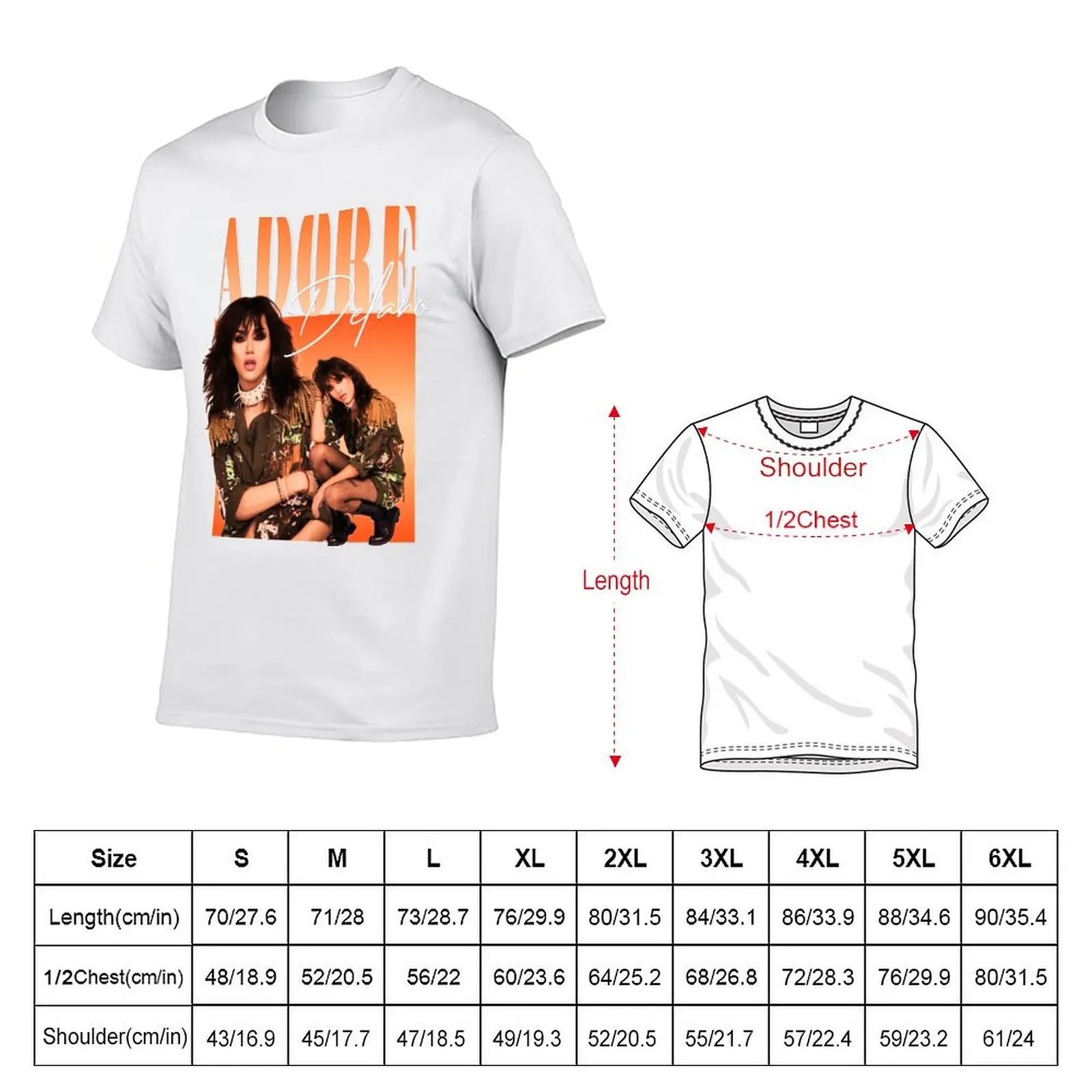 Adore Delano Retro Vintage Throwback T-Shirt Holiday Vacation Tee Shirt