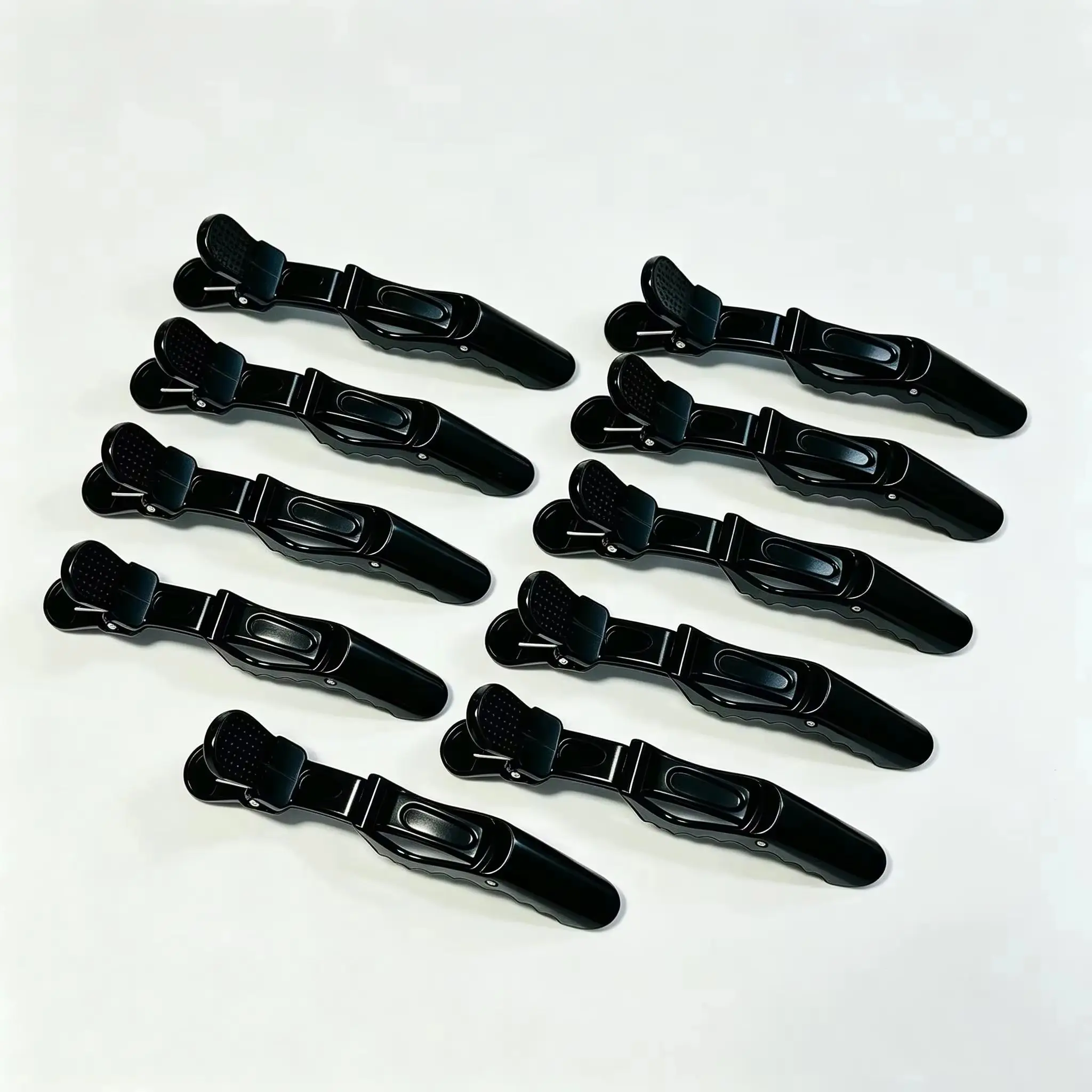 5-50pcs Alligator Hair Clip Plastic Nonslip Hairpin Black Pink Durable Hair Clamp Hairdressing Styling Accessories for Woman Man