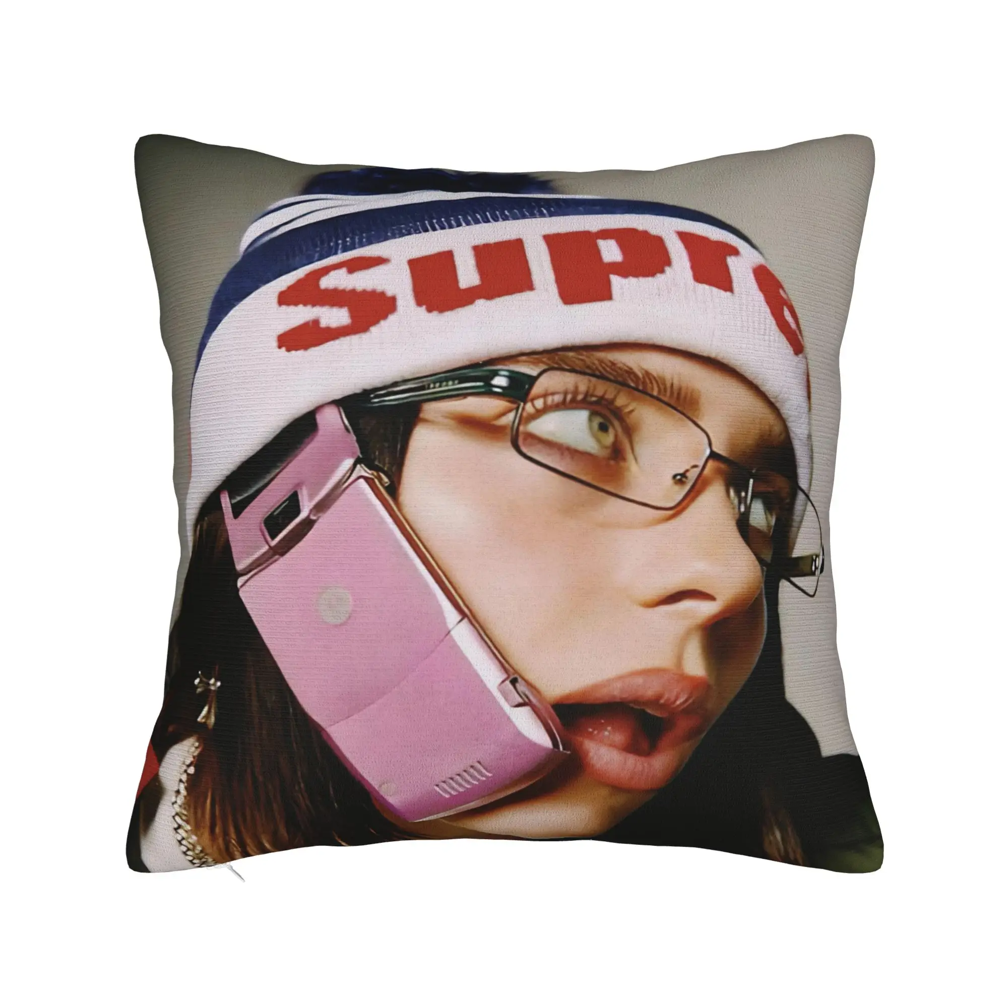 Decorative Pillowcases B-Billie-Girl E-eilish American Singer  Stuff Seater  Pillow Case Cover Zippered Multi Size