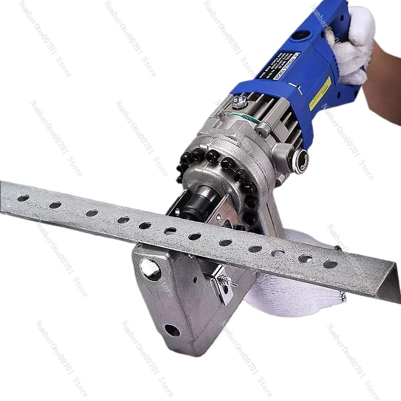 

Electric Hydraulic Punching Machine, Multifunctional Punching Machine, Portable Angle Iron Channel Steel Opening