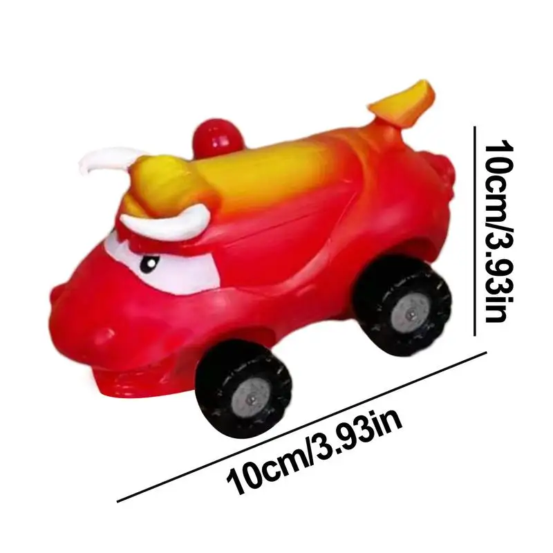 Dinosaur Fidget Pull Back Car Slow Rebound Car Toy Anti-Stress Cute Novelty Play Toy Car For Kids Carnival Goodie Bag Stuffers