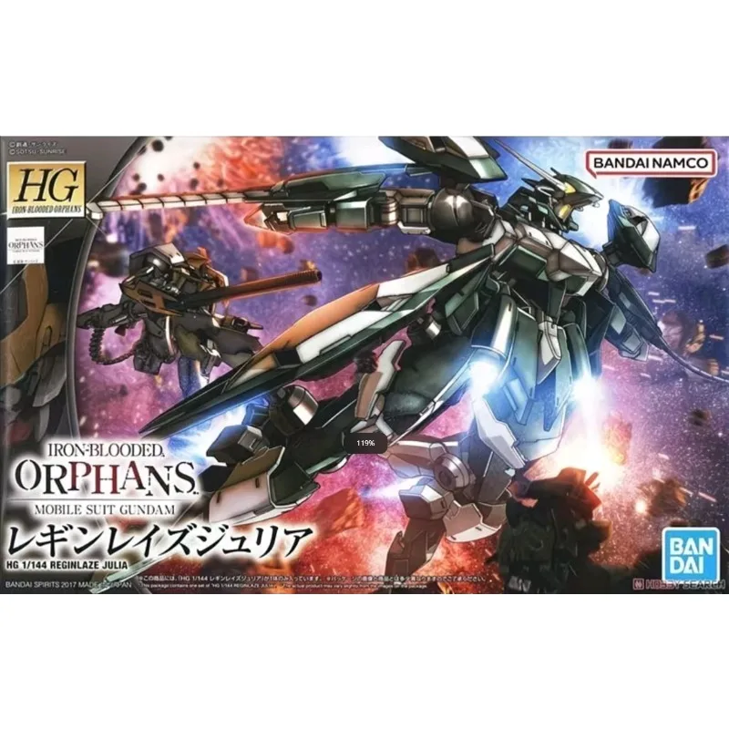 متوفر في المخزون بانداي حقيقية HG 1:144 ريجينيلز جولييت جاندام أنيمي عمل الشكل التجمع نموذج اللعب الهدايا