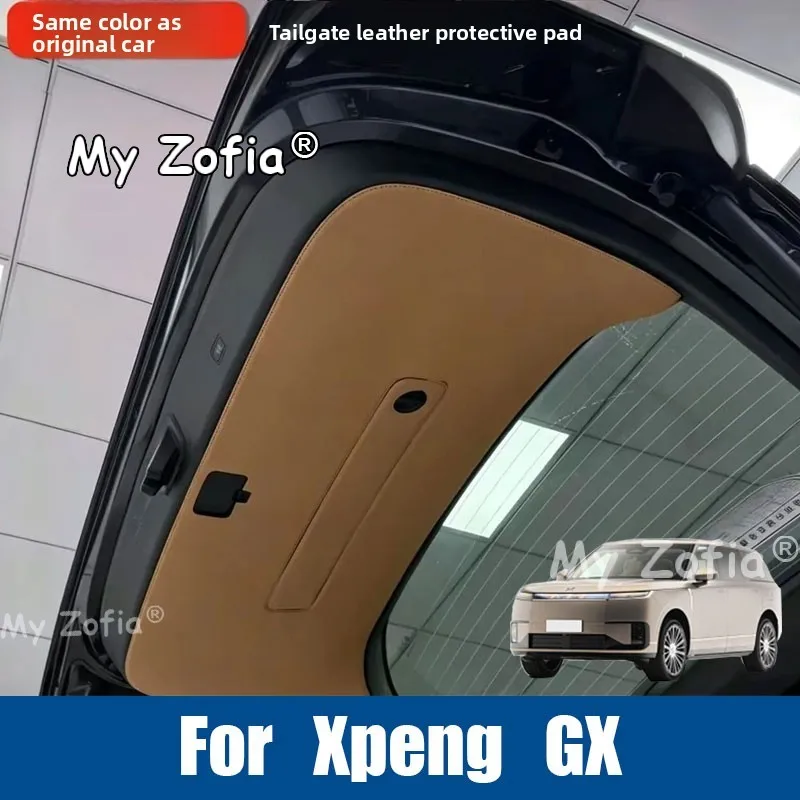 For Xpeng GX 2026 2027 Car Rear Tailgate Anti-Scratch Protector Sticker Auto Trunk Gate Guard Anti-Scratch Cover Accessories