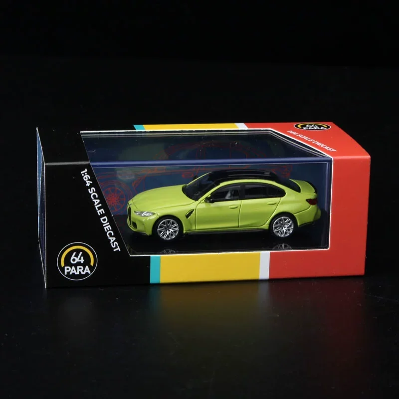 Diecast 1/64 Scale M3 G80 Alloy Car Model Classic Collection Souvenir Display Ornaments Vehicle Model Boy Gift