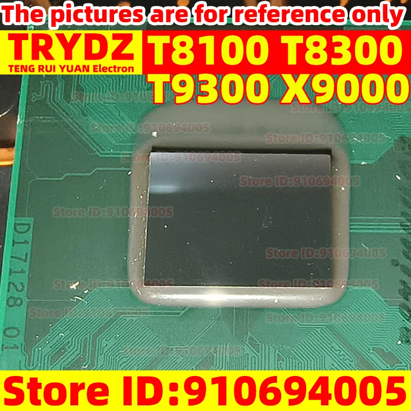 3-1pcs New T8100 T8300 T9300 X9000 Support 965 PM45 / 45 dual core notebook Surface mount transistor