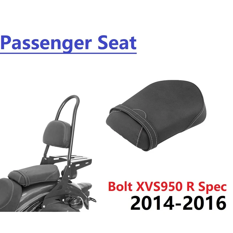 

Motorcycle Rear Passenger Pillion Seat For Yamaha Bolt XVS950 R Spec 2014-2016