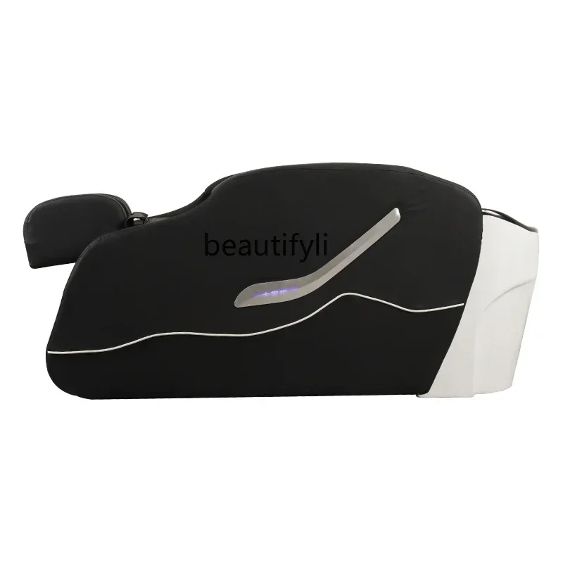 

X Automatic Intelligent Electric Massage Shampoo Bed Barber Shop Flushing Bed Water Circulation Head Treatment Fumigation