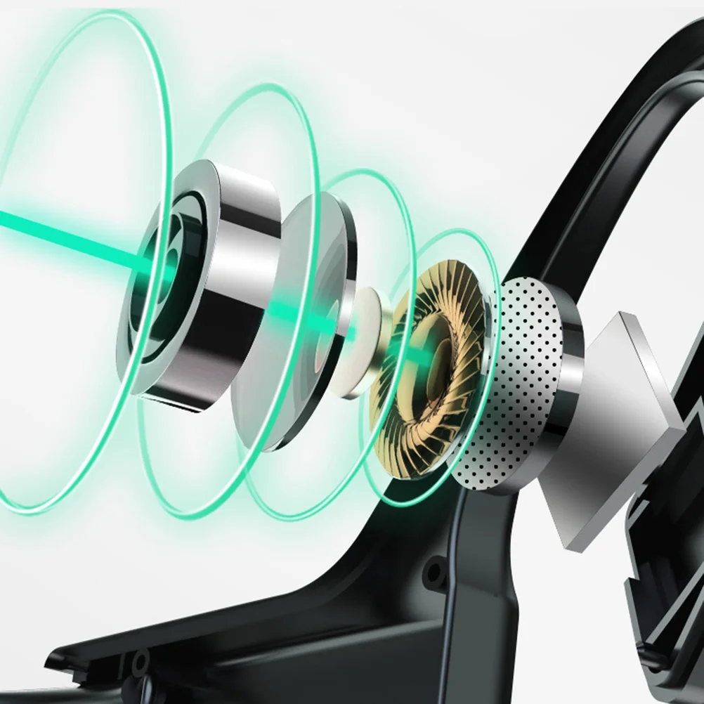 무선 스포츠 이어폰 블랙 이미지