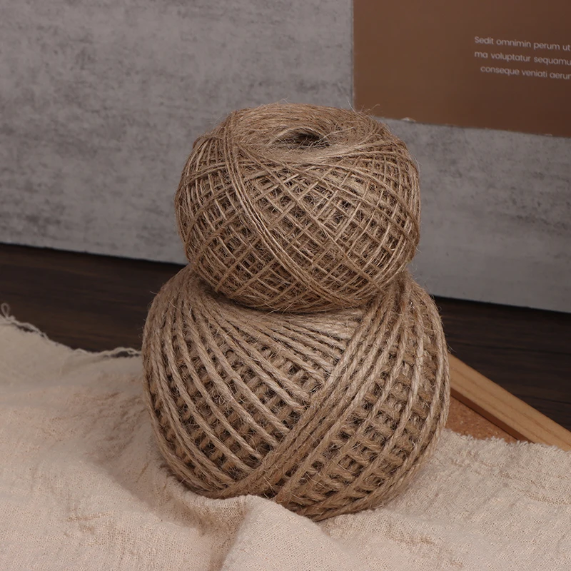 Hemp Rope Binding Rope Thickness Handmade Grids Photoes Wall Decoration Material