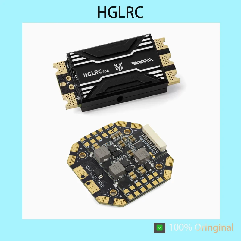 HGLRC Specter 90A ESC PDB X8 XCLASS Dual BEC Support Dshot150/300/600 Single Channel Output for X4 X8 XCLASS FPV Drone Parts