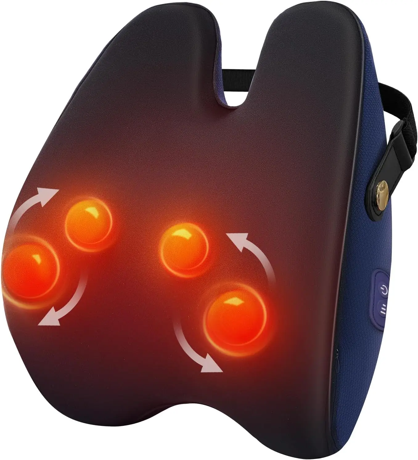 Shiatsu Neck and Back Massager with Heat, Neck and Shoulder Massagers, Deep Tissue Kneading Massage Pillow for Lower Back, Shoul