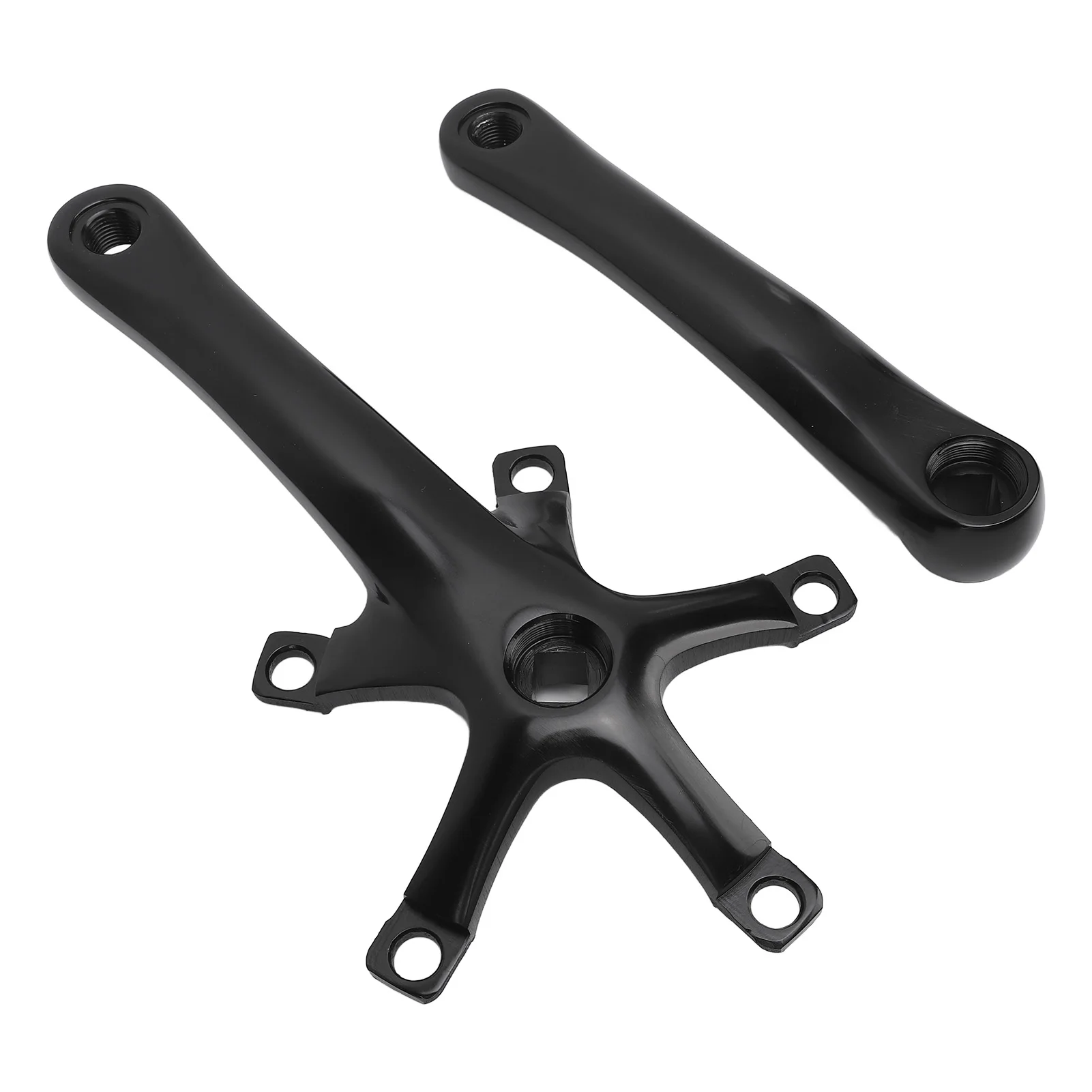 165mm conjunto de manivela de ciclismo estrutura forte 165mm conjunto de manivela de liga de alumínio para viagens atividades ao ar livre