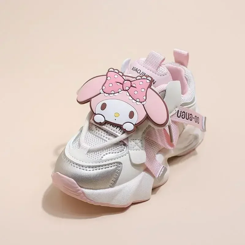 

My Melody Anime Sanrio Girly Heart Princess Sports Shoes Spring Summer Cute Kawaii Children Casual Sneakers Gifts for Kids