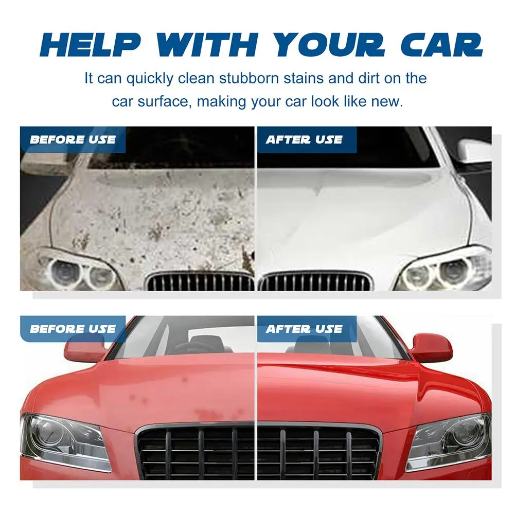 Car Cleaning Agent Wash Set Car Cleaning Paint Coating Tire Decontamination Renovation Maintenance Washing Liquid