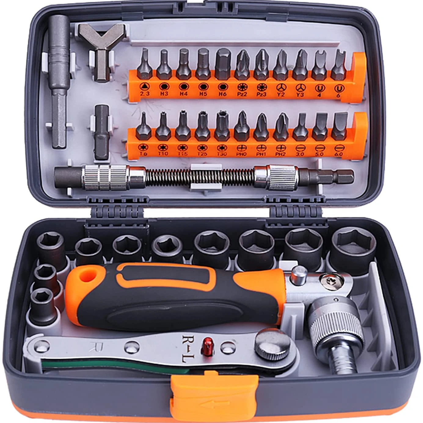 38-in-1 Ratcheting Screwdriver Set - Perfect for Home Repair & DIY Projects!