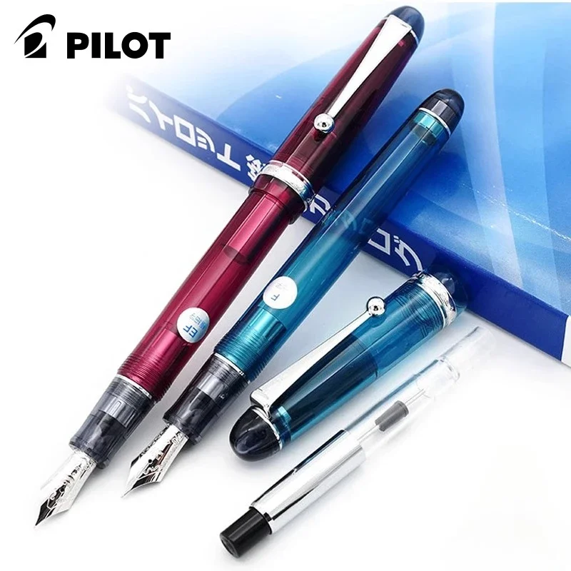 

Japan Original Pilot Custom 74 Transparent 14k Gold Fountain Pen Business Office Men Women Gift Mr FKK 1 NC Writing Suppliees