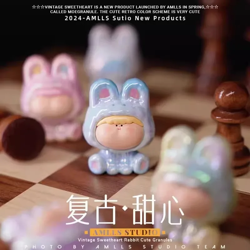 

Новый Amarilliss ретро сладкое сердце кролик третьего поколения слепая коробка милая игрушка фигурка модная Коллекционная мини-сумка для слепых плюшевая