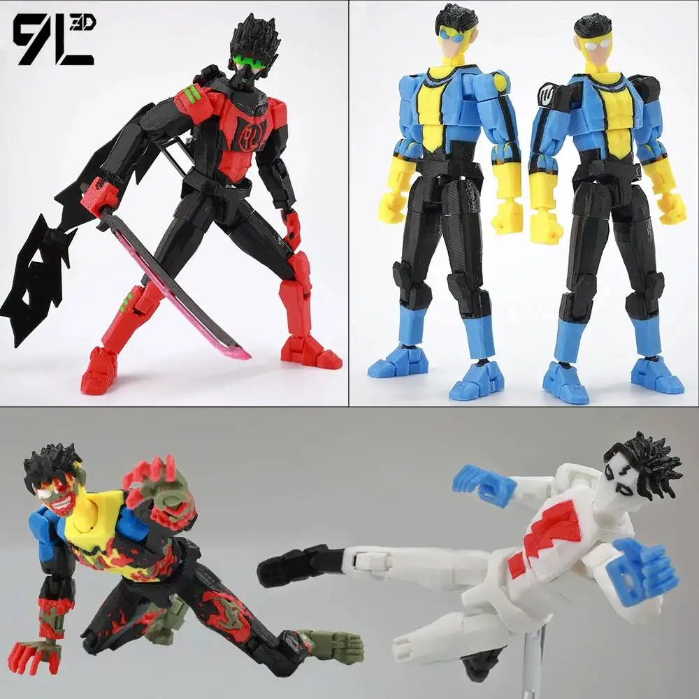9L3D Printe Dummy13 T13 Onverslaanbare Mark Grayson Bulletproof Mark Grayson Action Figure Anime Collectible Model Speelgoed Voor Kinderen Gift - afbeelding 2