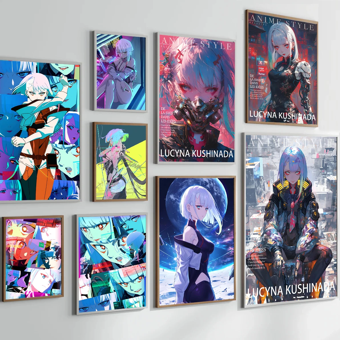 

Game Cyberpunk Johnny Poster Decor Wall Artwork Judy Kid Gift V Home Decoration Art T-Bug Wallpaper Canvas Painting Adam