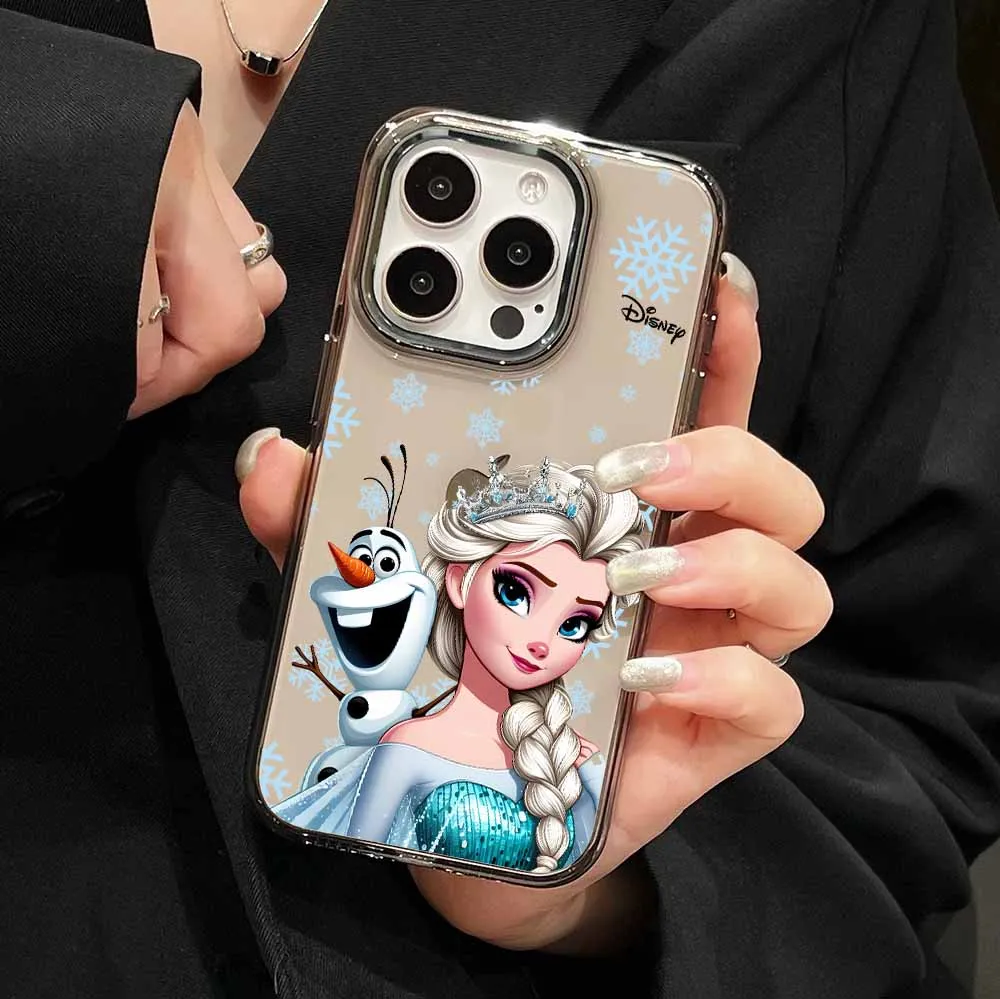 المجمدة لطيف أنيمي جراب هاتف ل Redmi 14C 13 نوت 14 13 12S 12 11S 11T 10 9S برو ماكس زائد غطاء شفاف #3